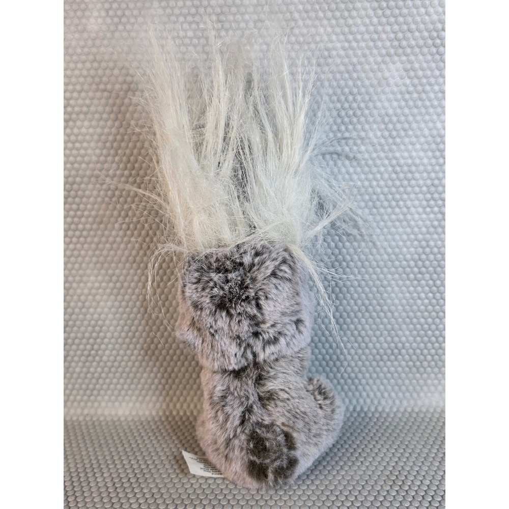 My Life As Walmart 2020 Grey Spotted Bunny Rabbit Plush Wild White Hair 7 inch - Picture 3 of 8